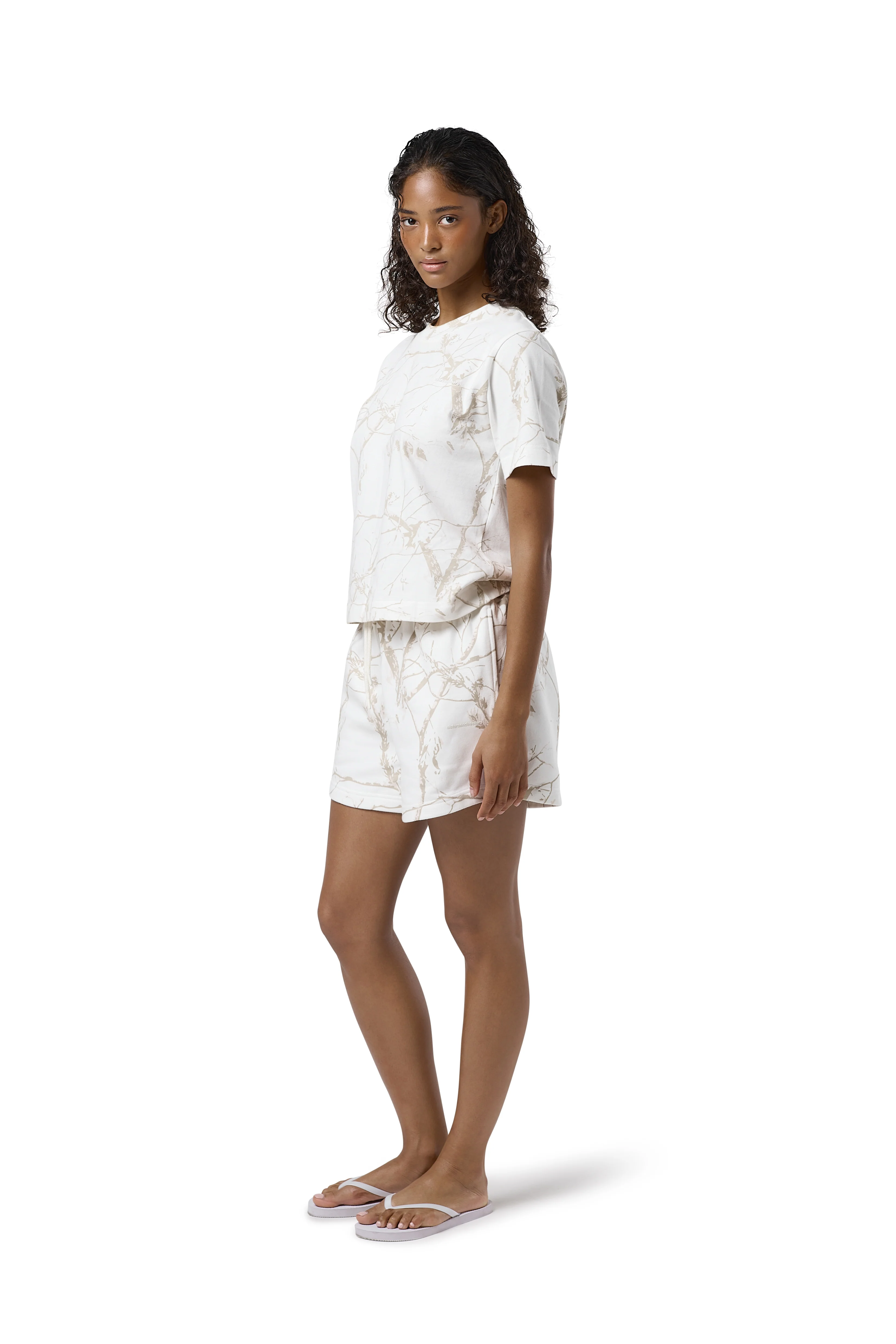 Ranch Shrunken Tee in Milk - Image 2