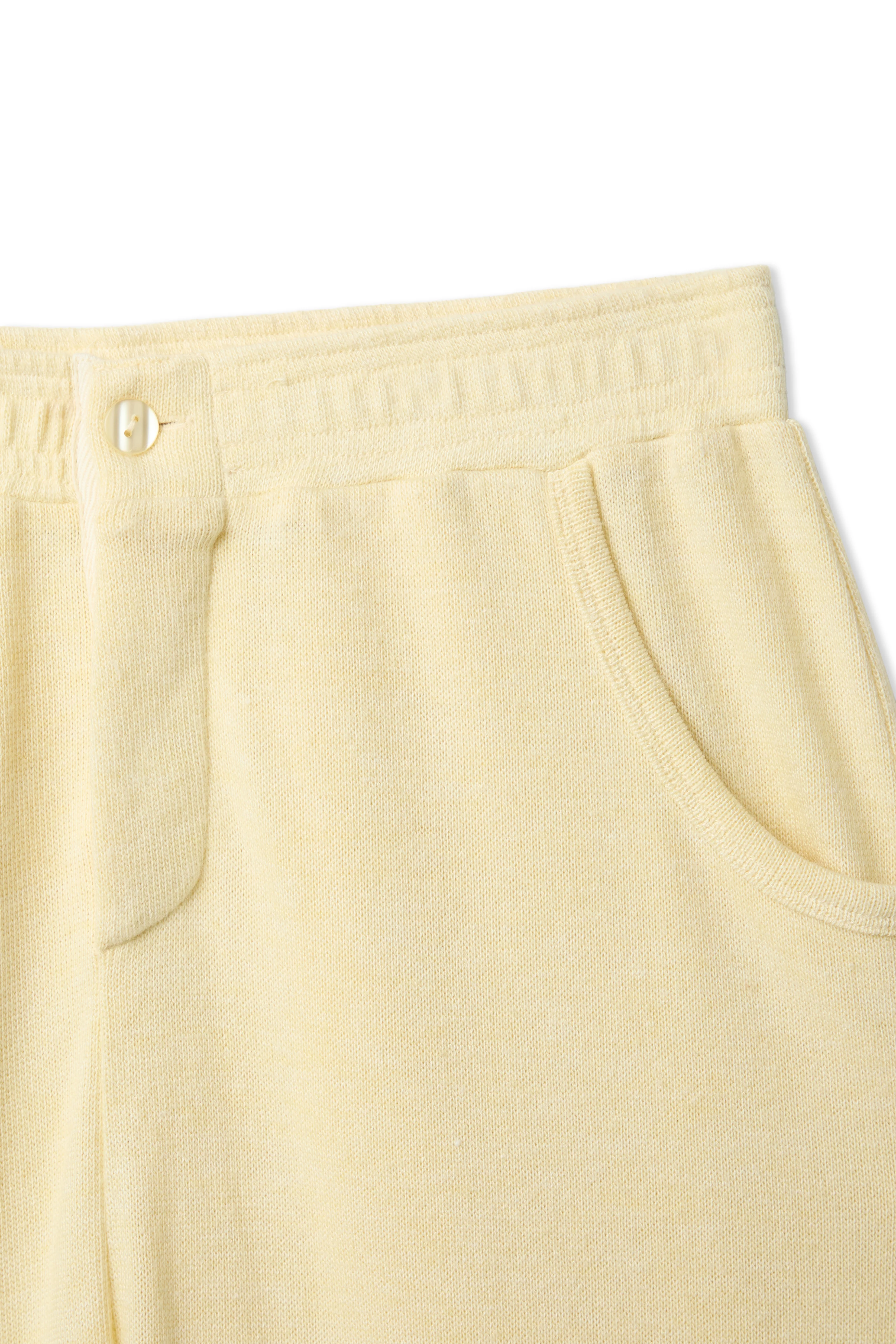 Slacks Soft Trouser in Butter Yellow - Image 8