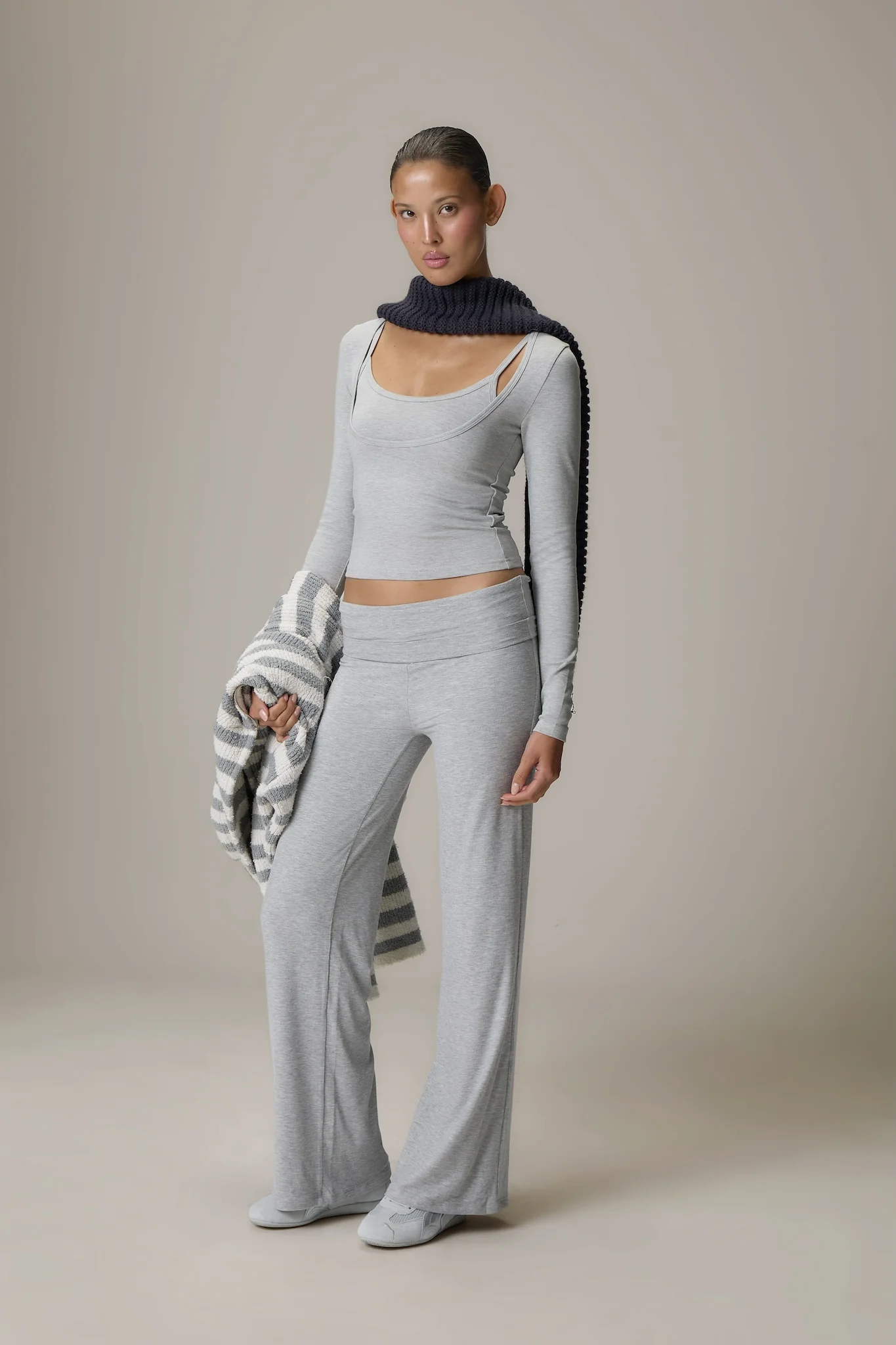 Stack Layered Long Sleeve Top