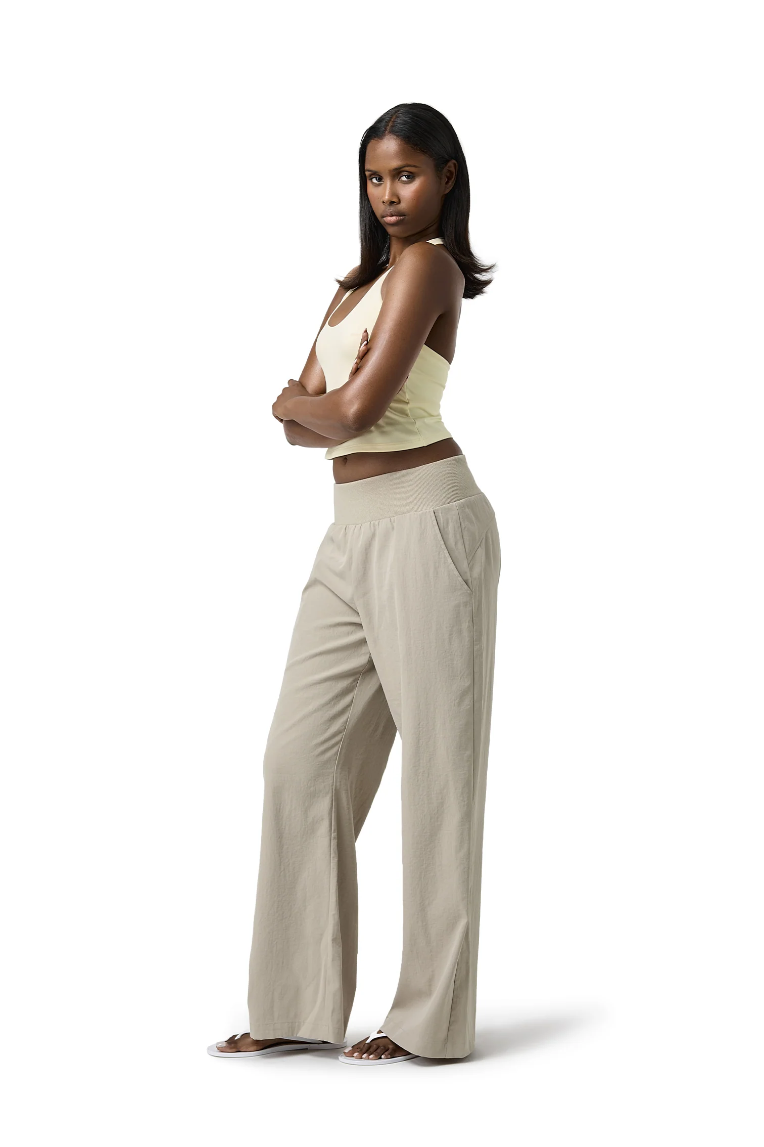 Sway Lightweight Pant in Sand - Image 4