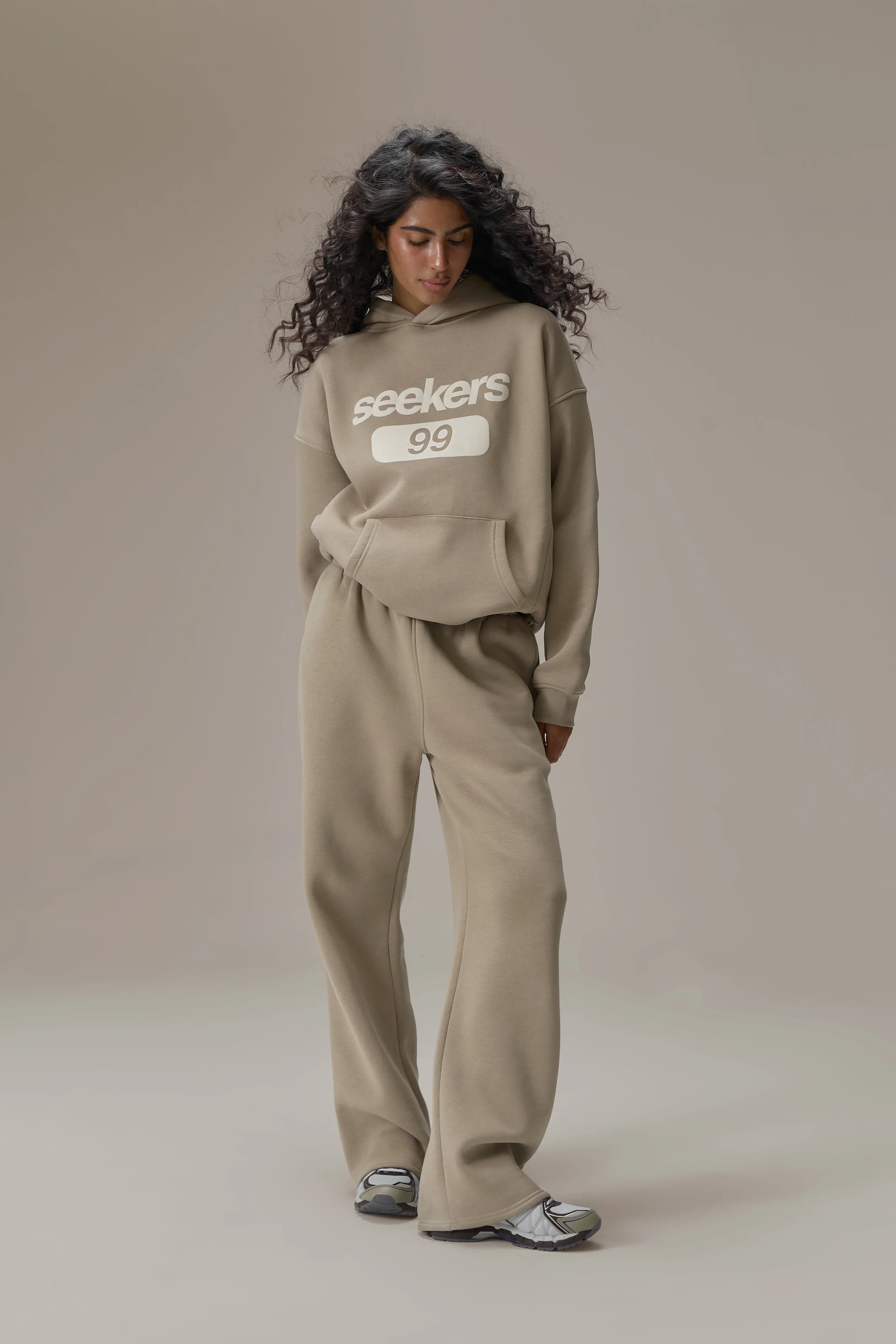Seekers Tabby Original Hoodie in Biscuit - Image 6